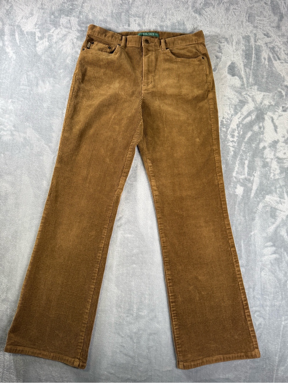 Lauren Jeans Co Ralph Lauren Brown Corduroy Bootcut Pants Size 10